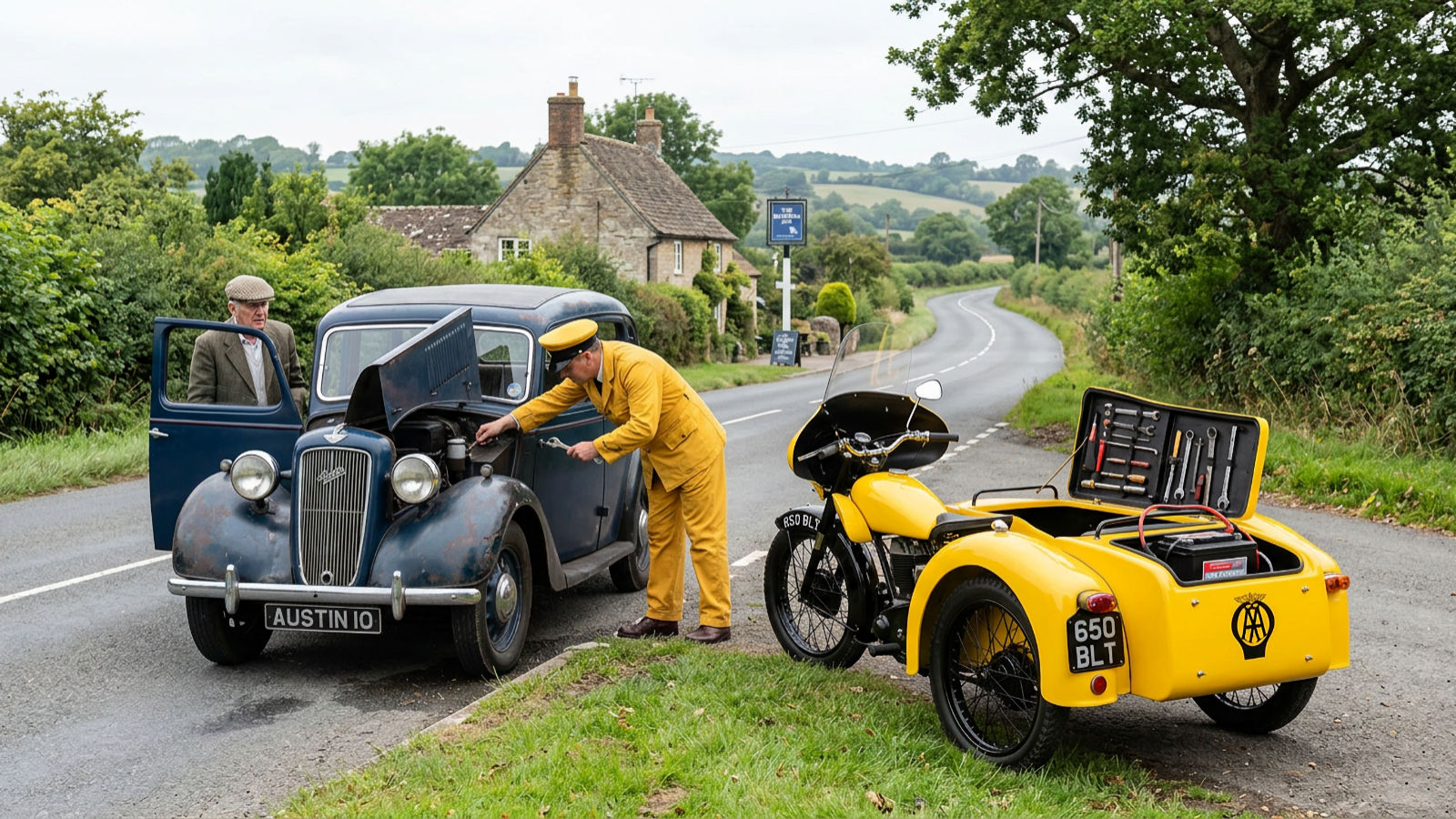 Historic vehicle recovery
