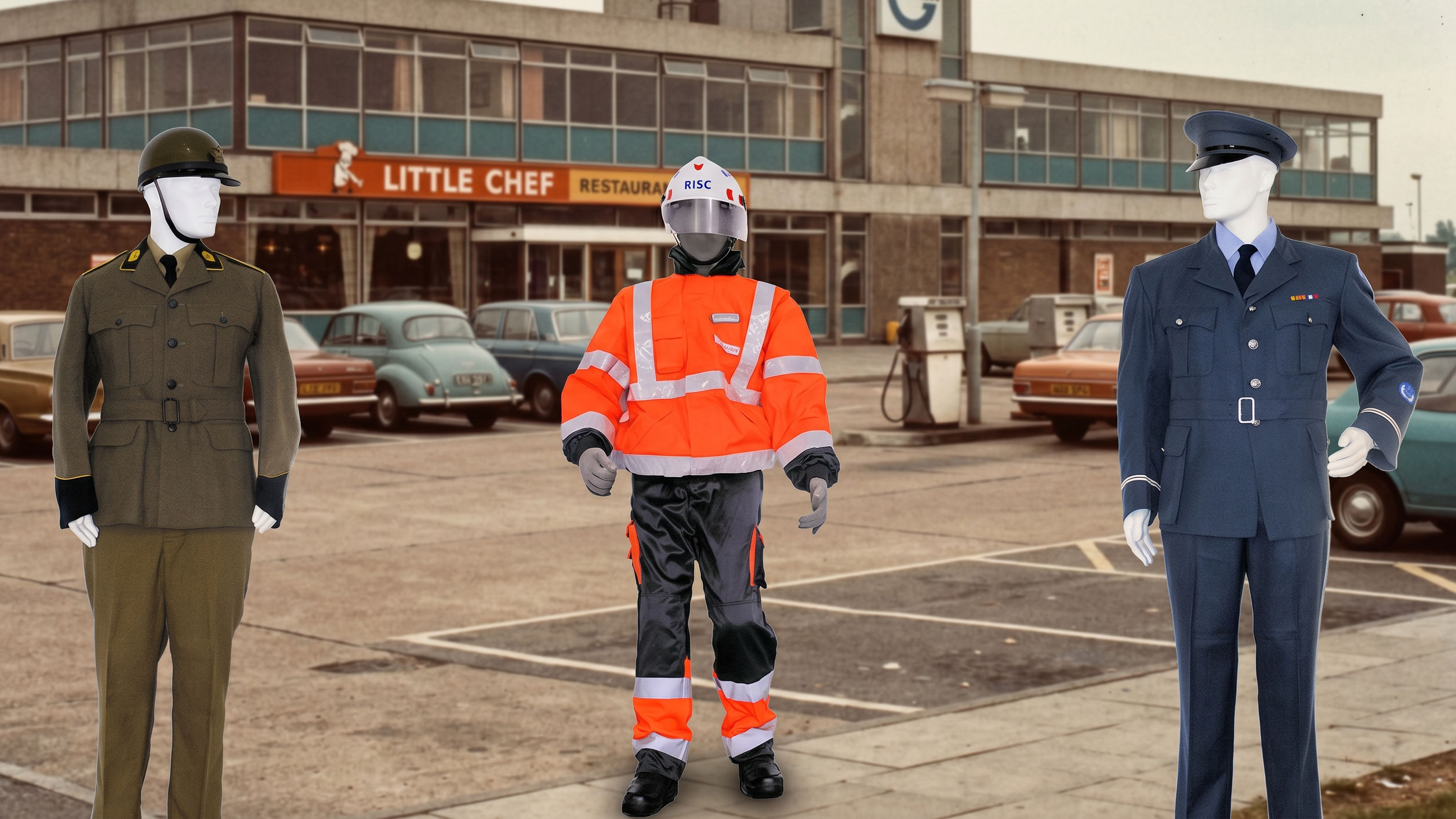 AA, modern recovery and RAC uniforms