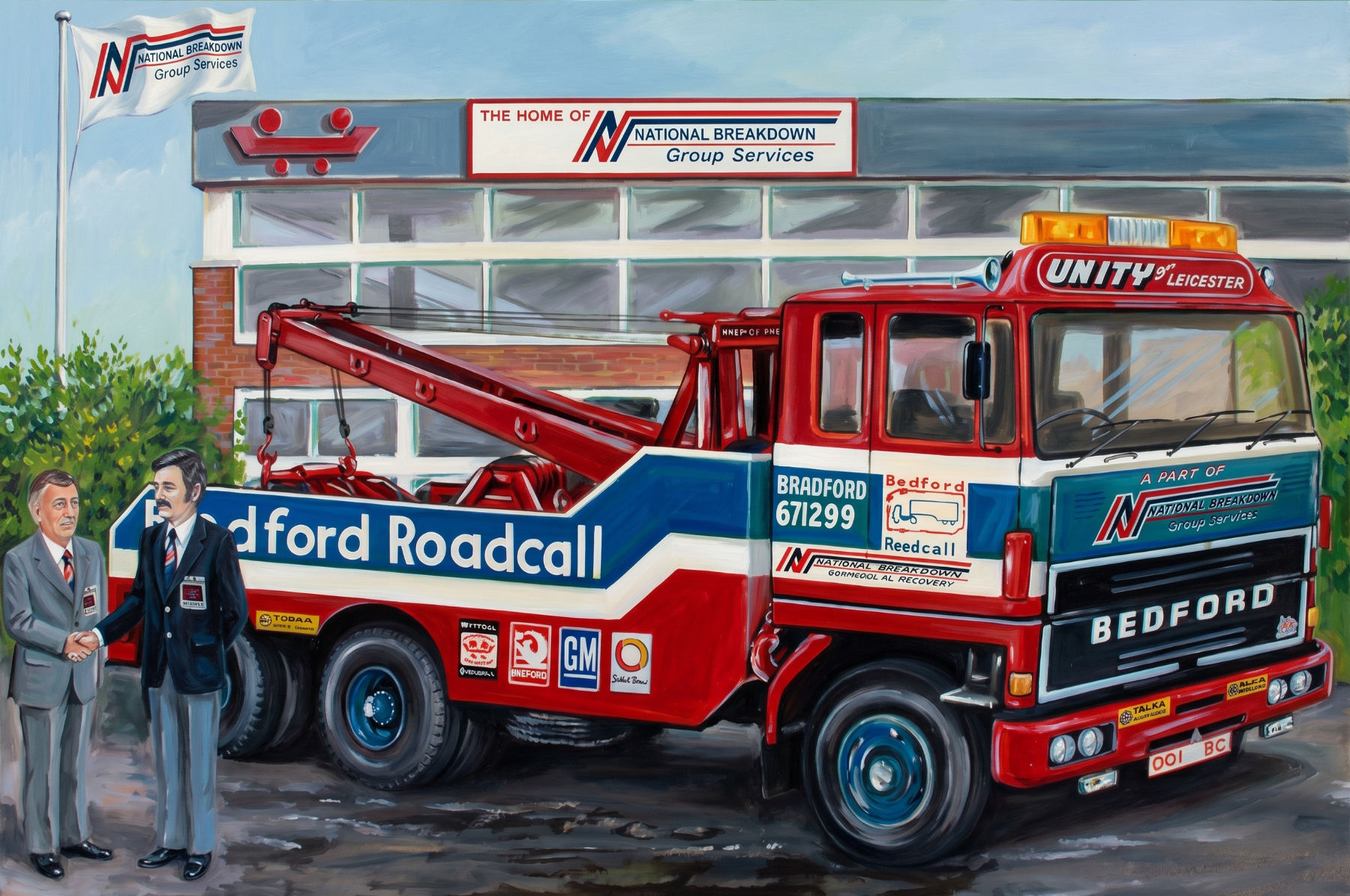 Bedford Roadcall launch at National Breakdown