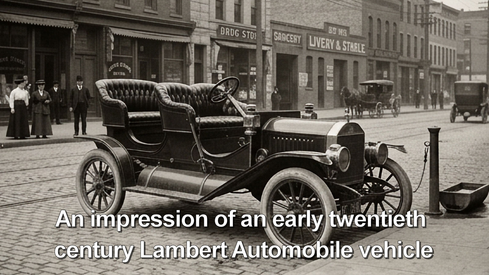 John Lambert of the Lambert Automobile Company