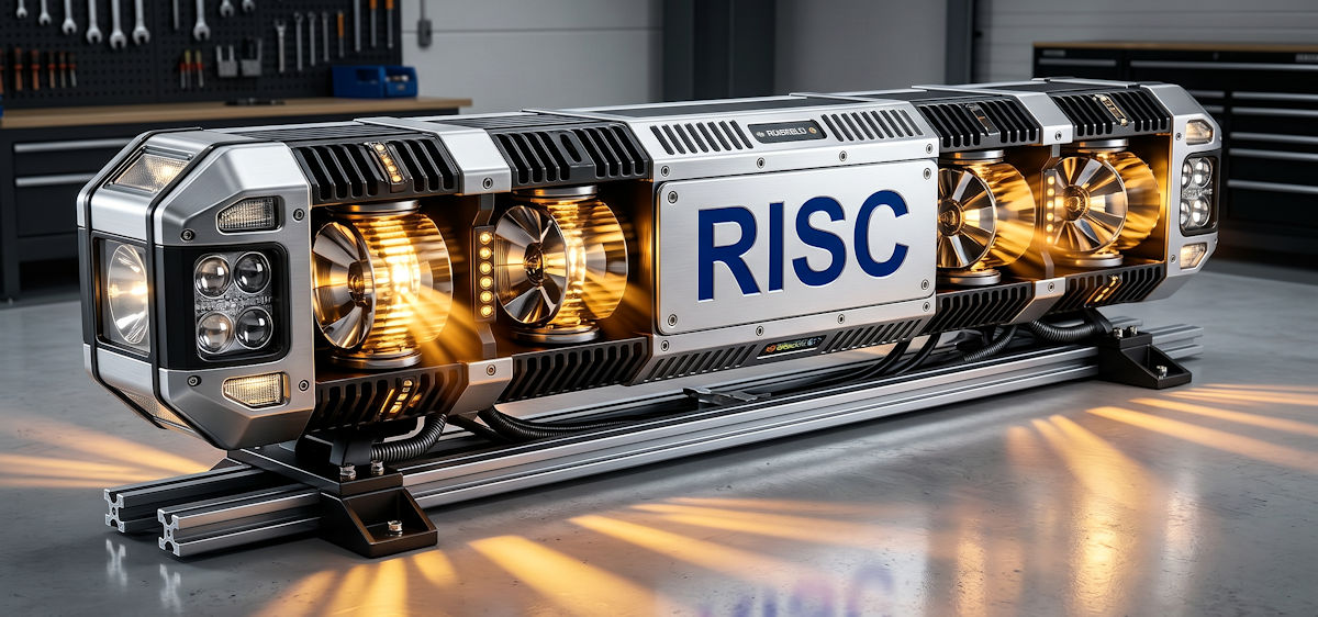 Modern LED recovery warning lightbar