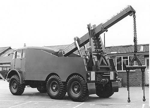 Harvey Frost Cat 21 recovery crane