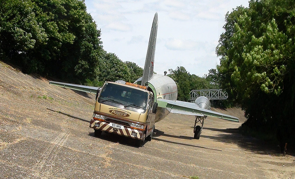 Moving a Vickers Viking to Brooklands Museum